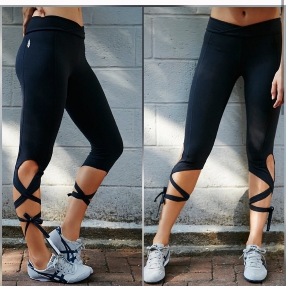 Free People Movement Turnout Wrap Tie Leggings